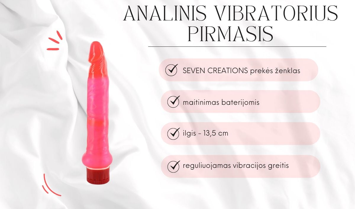 analinis vibratorius pirmasis