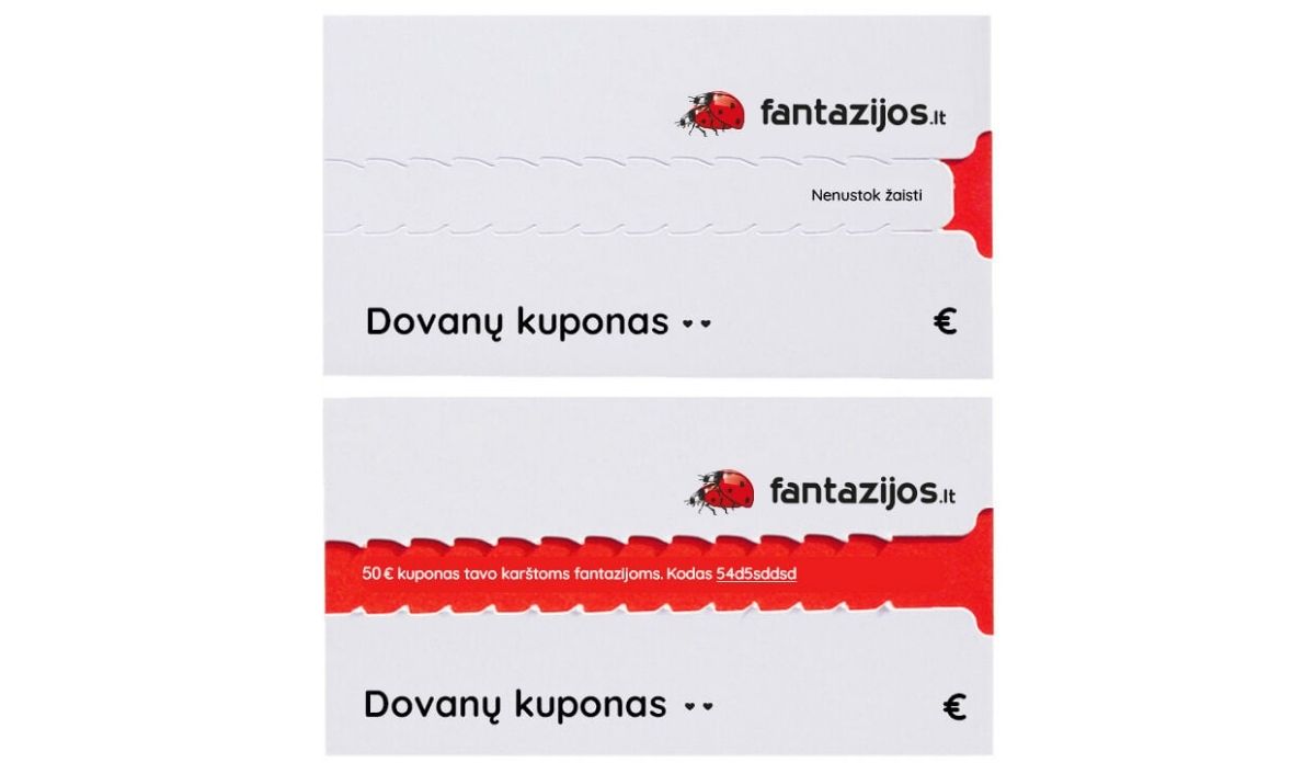 Dovanų kuponas